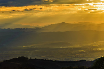 Landscape sunrise mountain 