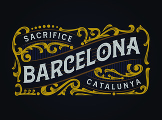 Classic Victorian Ornament Frame Beautiful Label Template