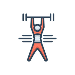 Color illustration icon for Exercise 