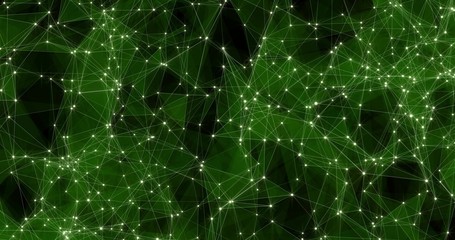 Background Abstract Dynamic Plexus Futuristic Technology. 3D rendering 3D illustration