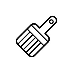 paint brush icon vector template