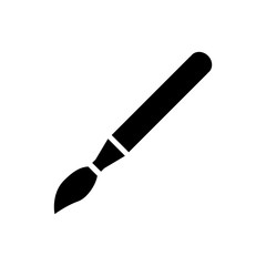 paint brush icon vector template