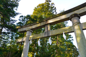 石の鳥居