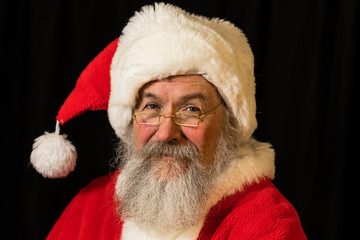 Santa claus shoulder portrait