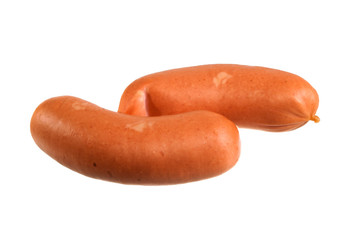 sausage isolated on white background