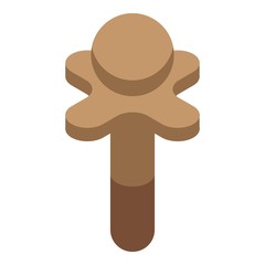 Cloves spice icon. Isometric of cloves spice vector icon for web design isolated on white background