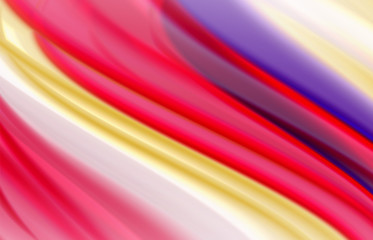 Abstract background - fluid color gradient waves, with dynamic motion line effect. Vector Illustration For Wallpaper, Banner, Background, Card, Book Illustration, landing page