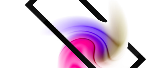 Abstract background, fluid mixing gradient liquid style colors composition. Vector Illustration For Wallpaper, Banner, Background, Card, Book Illustration, landing page