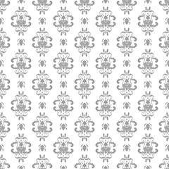 Damask seamless pattern background Decorative