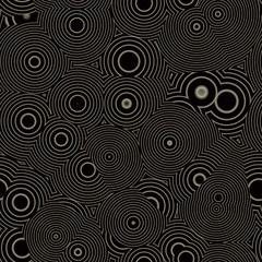 Fototapeta premium Allover Pattern Tile Embossed Circles