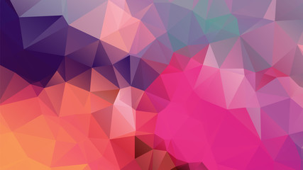Abstract Color Polygon Background Design, Abstract Geometric Origami Style With Gradient