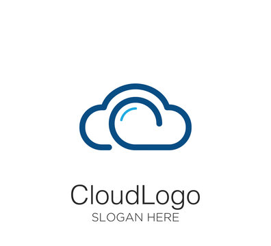 cloud logo vector design template