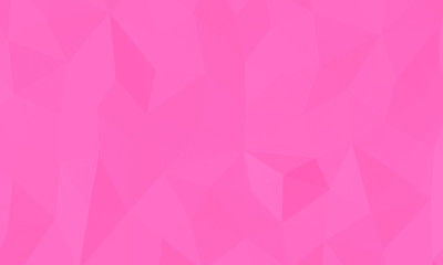 Obraz premium Pink geometric background, triangular abstract texture