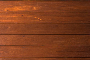 Brown wood plank wall horizontal background texture old panels.