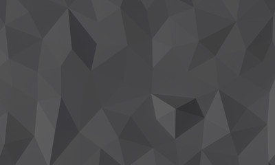 Grey geometric background, triangle abstract texture