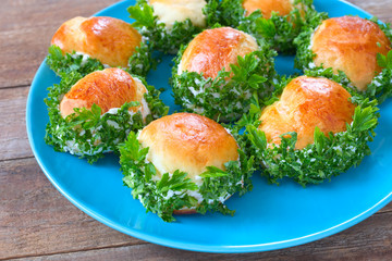 Kräuter-Brötchen