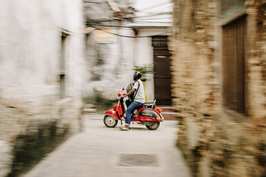Zanzibar bike rider