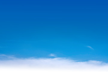 blue sky with clouds background