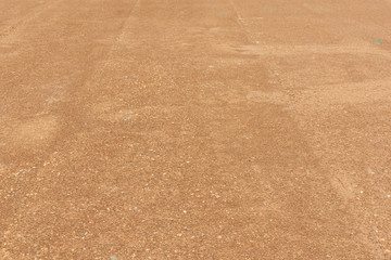 Flat yellow sandy ground background