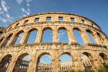 Fototapeta premium Coliseum in Pula, Croatia.