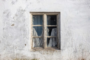Fototapeta na wymiar Old Window in Bavaria