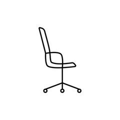 simple linear office chair