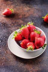 Fresh sweet strawberry