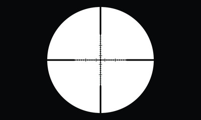Camera image of the inside of a sniper that has been zoomed.