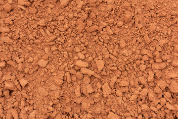 texture of dry soil