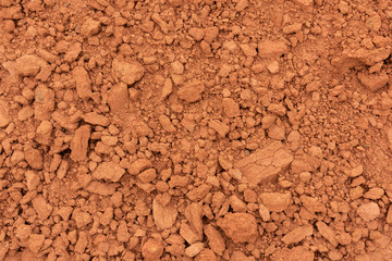 texture of dry soil