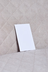 blank cards on rich background can be used for mock up in beauty and wedding 