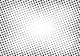 Abstract halftone dotted background. Futuristic grunge pattern, dot and circles.  Vector modern optical pop art texture for posters, sites, business cards, cover, postcards, labels, stickers layout.