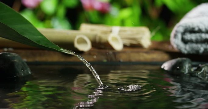 Beauty and fashion concept with spa set on light gray background