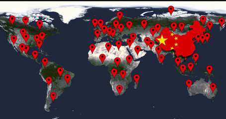 China Coronavirus World Map