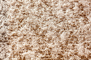 Snowflakes on an orange background.
