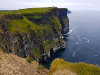 cliffs by the sea in Ireland 