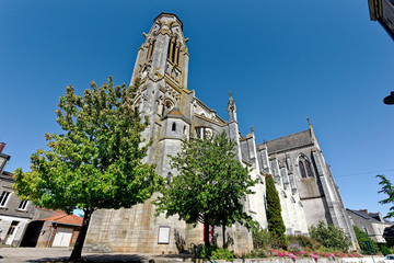 &Eacute;glise Notre-Dame, Vallet, Loire-Atlantique, Pays de la Loire, France