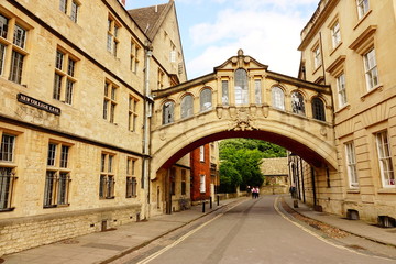 Bridge of Sighs, Oxford, England, UK