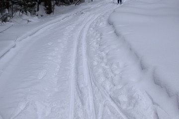 road in winter