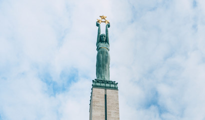 Freedom Monument in Riga - one of the main attractions of the city