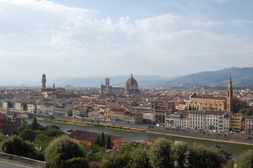 Fototapeta na wymiar Espectacular Florencia