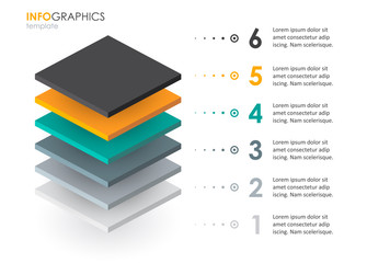 Vector infographic template