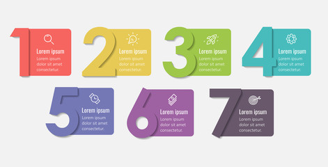 Vector infographic template