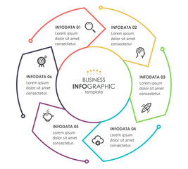 Vector infographic template