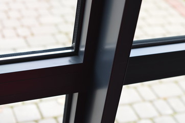 stolarka aluminiowa , okna aluminiowe , witryna aluminium , stolarka ,okienna, glases, budowa, architektura, niebo, bisnes, iskra, wnętrz, stolarka okienna aluminium © Szymon