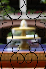 minareto moschea cancello chiuso