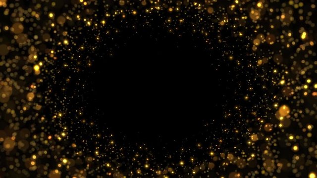 bright shining gold sequins. abstract background