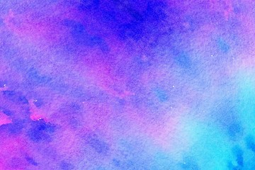 Watercolor paper background. Abstract Painted Illustration. Brush stroked painting.