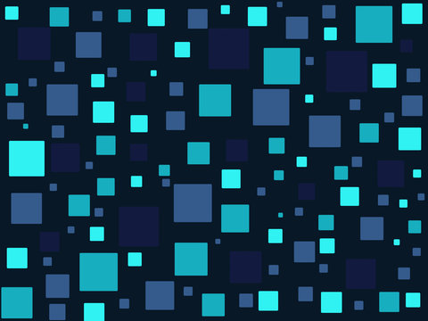 Square abstract background: variety of square:
