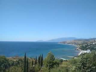 panoramic view of the bay